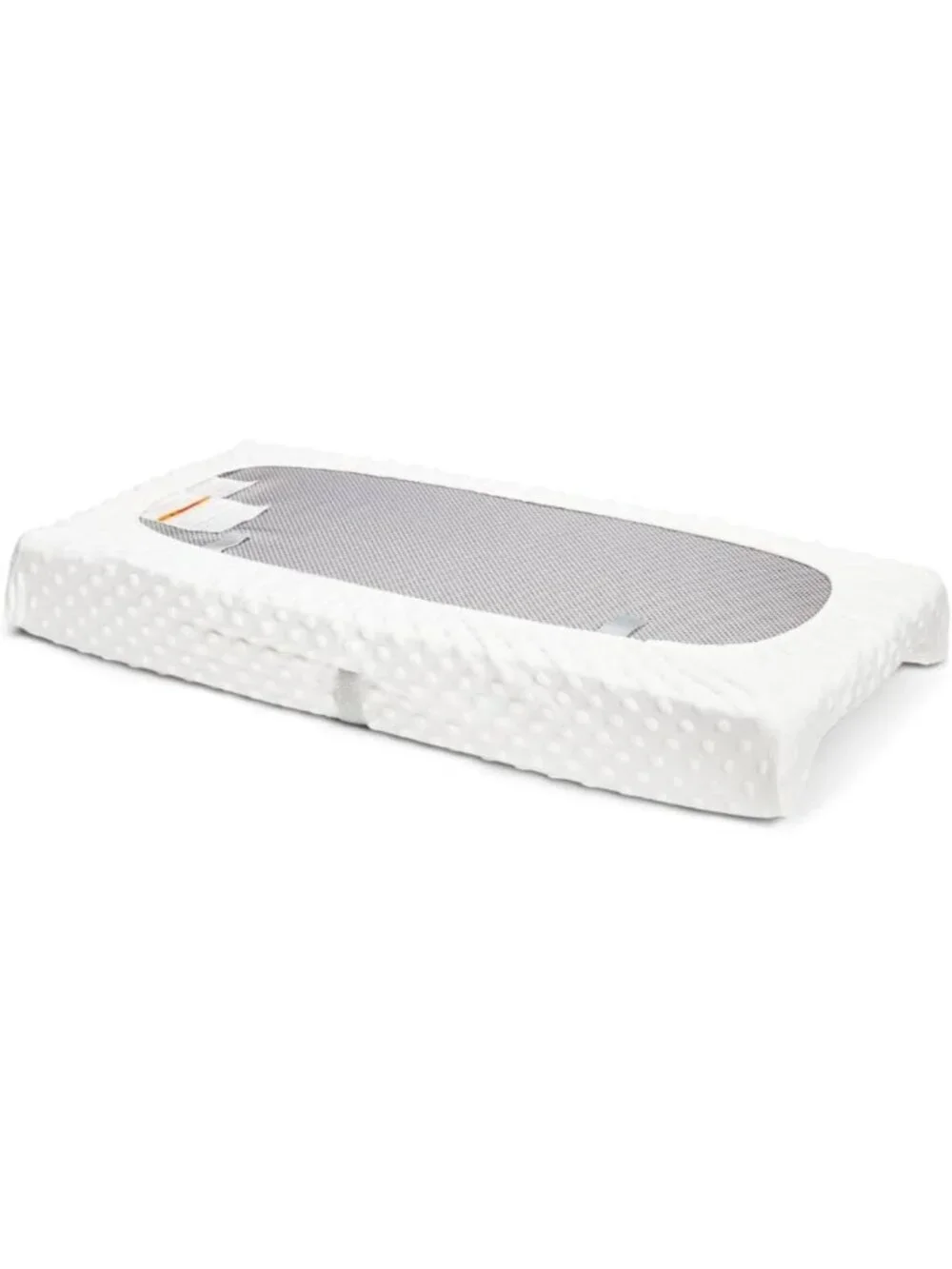 Waterproof Contoured Baby Changing Pad with Cover, Secure Grip, Wipeable